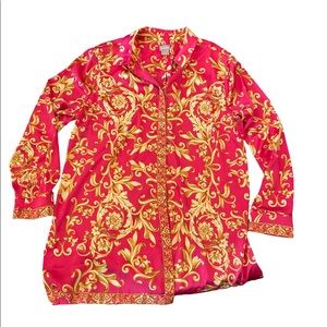 NWOT Extra Long Stunning Blouse